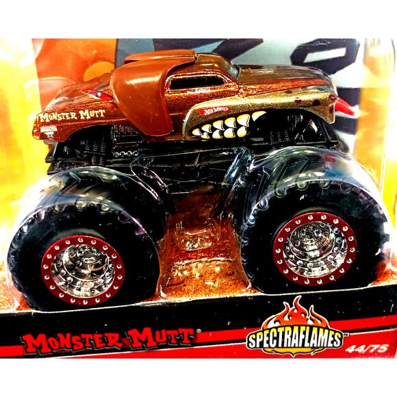 Hot Wheels Monster Jam Flag Series MONSTER MUTT #44/75, New, See Pics/Descr. - Picture 2 of 6